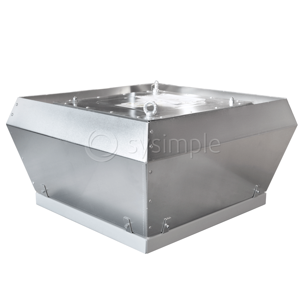 Крышные вентиляторы с ЕС-двигателями Sysimple TDVC-EC