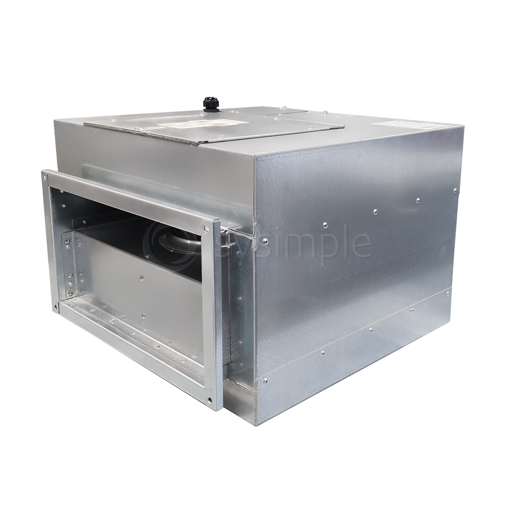 Прямоугольные шумоизолированные вентиляторы Sysimple TRSI