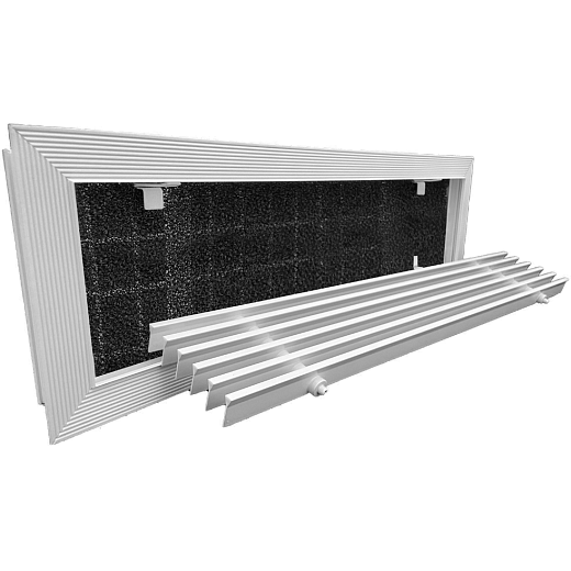 BETA-LI-H / HS, щелевые решетки скрытого монтажа