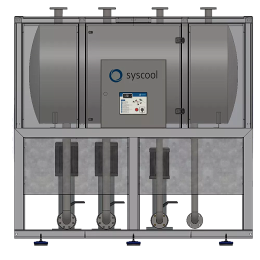 Гидравлические модули HMPT с горизонтальным цилиндрическим расширительным баком