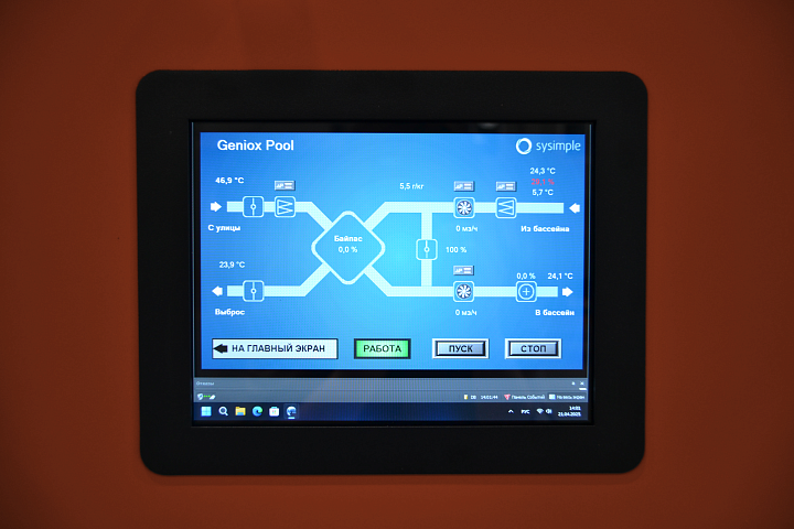 Вентиляционные установки для бассейнов Geniox Pool